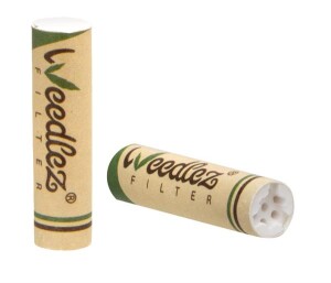 WEEDLEZ® Slim Trino 5mm CLASSIC Smart Filter – 250 Aktivkohlefilter Zellulose Tips