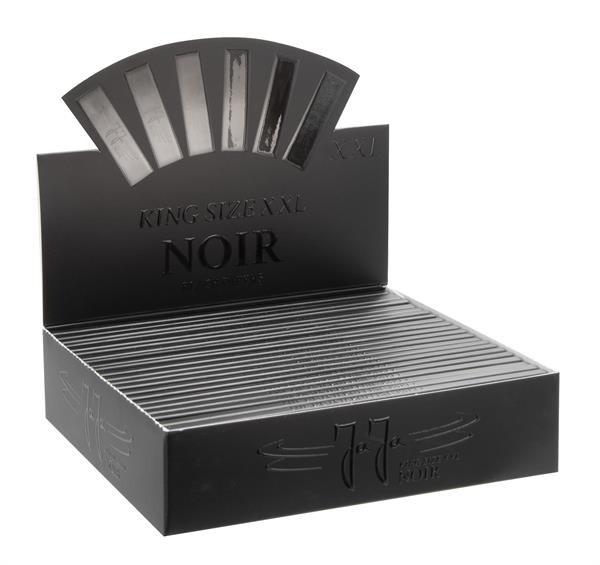 JaJa Noir Zigarettenpapier Schwarz – King Size XXL &nd