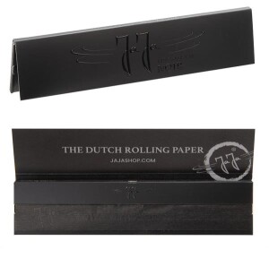 JaJa Noir Zigarettenpapier Schwarz – King Size XXL – 26 Heftchen Box