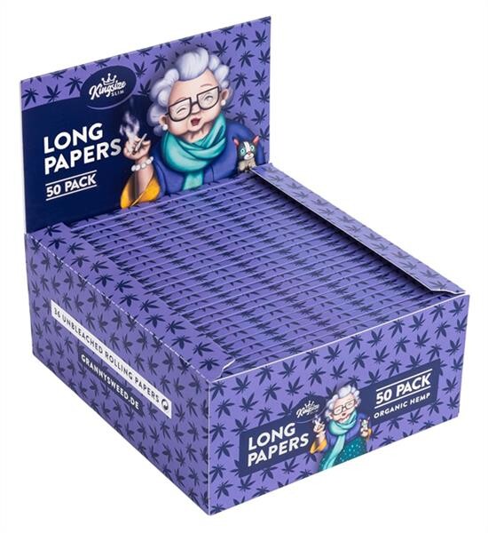 GRANNYS Unbleached King Size Slim Zigarettenpapier...
