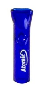 Atomic Glas Tip Mundstück – ca. 3 cm, gemischte Farben, 1 Stück