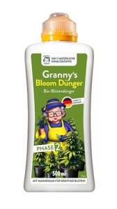 GRANNYS Bio-Bloom Dünger 500ml | Organischer Blütendünger NPK 3-4-4
