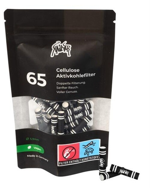 Kailar Cellulose Aktivkohlefilter Slim 5,9mm schwarz...