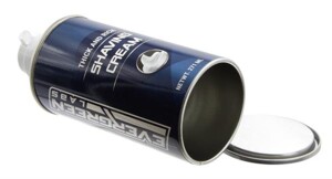Dosenversteck – Dosentresor „Shaving Cream“ blau, Geheimversteck Dose 250ml