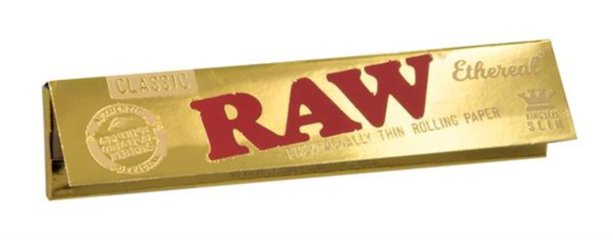 RAW Ethereal Gold King Size Slim Zigarettenpapier...