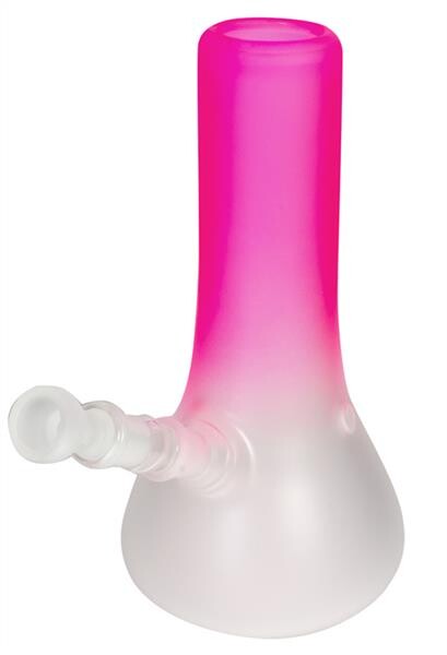 Ziggi Jackson Glasbong DAISY CUTTER pink – stabile Kolbenbong mit Diffusor & Kickloch