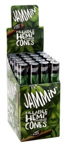 Jammin Hemp Cone Classic – 20er Box vorgerollter Hanf Cones (110 mm)