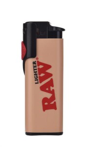 RAW Phoenix Elektronikfeuerzeug Brown – wiederbefüllbar mit Windschutz & Poker