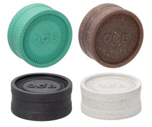 OCB Pflanzenplastik Grinder 55 mm – magnetisch, 2-teilig