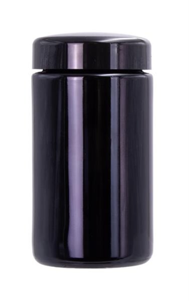 Miron Weithalsglas Saturn 300ml Violettglas mit Deckel 63/400