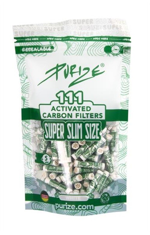 PURIZE® Super Slim Aktivkohlefilter ø 5mm...
