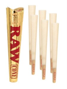 RAW Classic Ethereal Cones 1 1/4 – Phänomenal dünne Papercones 6er Pack