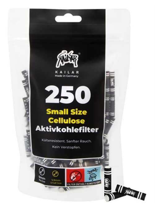 Kailar Cellulose Aktivkohlefilter Slim ø 5,9mm...