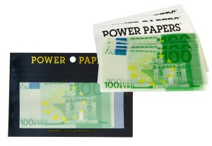 Power Papers Super King Size + Tips,100 Euro Zigarettenpapier