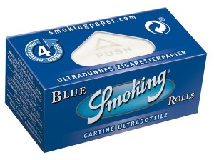 1 Box Smoking BLUE Rolls