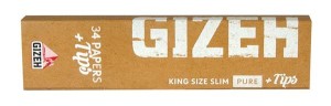 Gizeh PURE King Size Slim + Tips