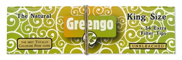 Greengo Unbleached King Size Zigarettenpapier mit...