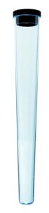 Joint Tube / Cone Holder – Kunststoff, 116 mm, schwarzer Deckel